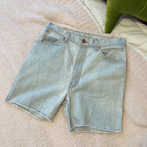 Vintage Orange tab LEVI’s jorts size 30-32ish - Picture 2 of 6